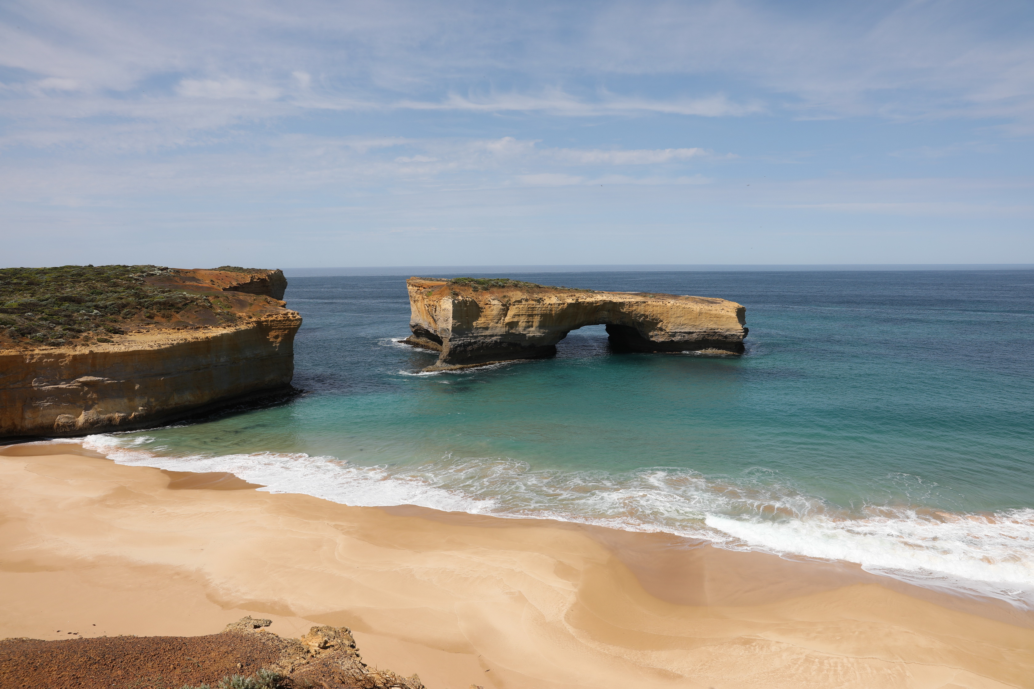 Die Great Ocean Road und einige ihrer beeindruckenden Felsskulpturen